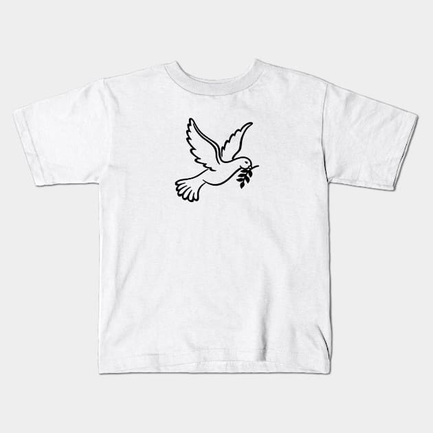 Day Of Peace,International Day Of Peace,World International Day Of Peace, Kids T-Shirt by Souna's Store